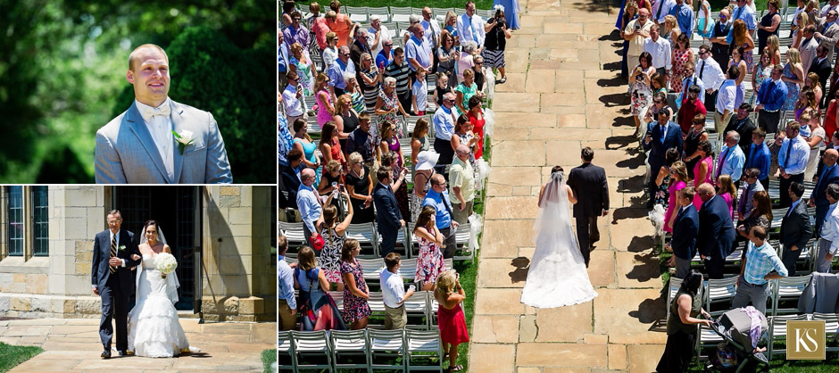 Meadowbrook Hall Wedding Ceremony Pictures