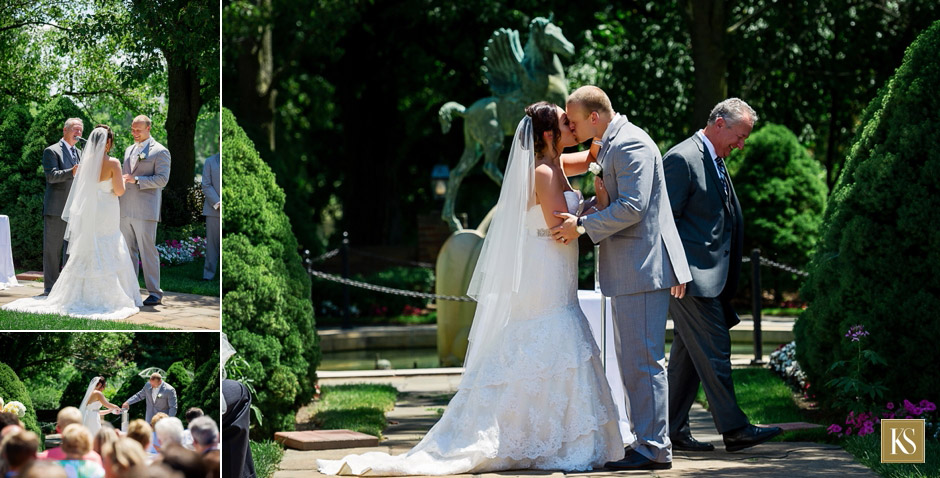 Meadowbrook Hall Wedding Ceremony Pictures