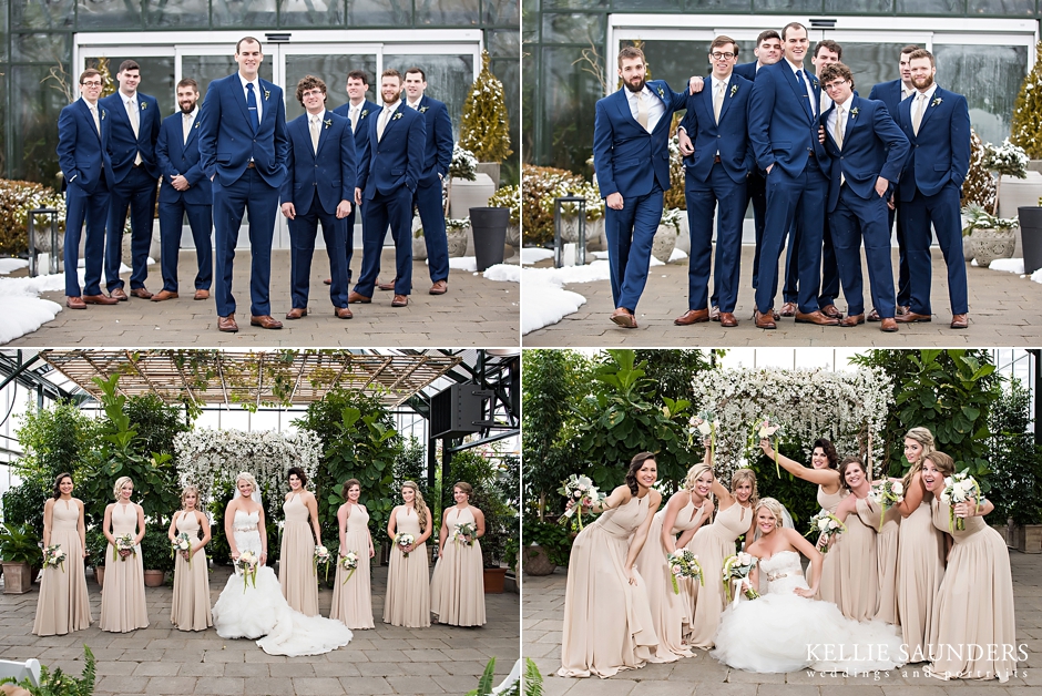 Planterra Wedding Pictures, Planterra Bridal Party