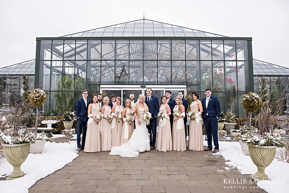 Planterra Wedding Pictures, Planterra Bridal party