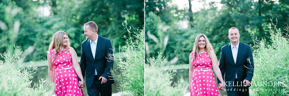 Engagement photos in birmingham michigan