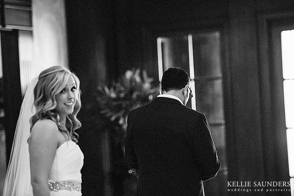 Wedding First look Townsend Hotel Birmingham, MI