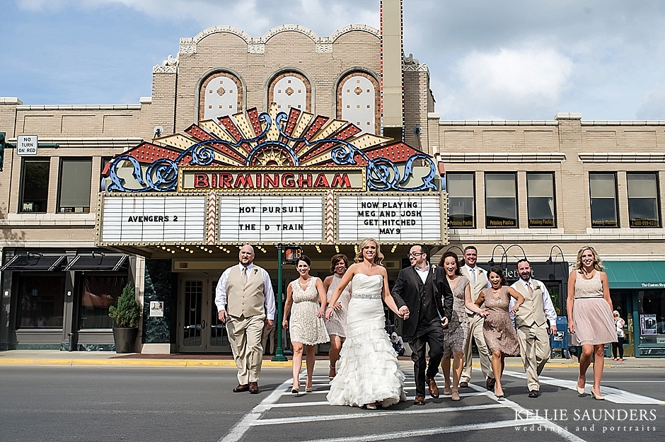 Wedding pictures in Birmingham, MI