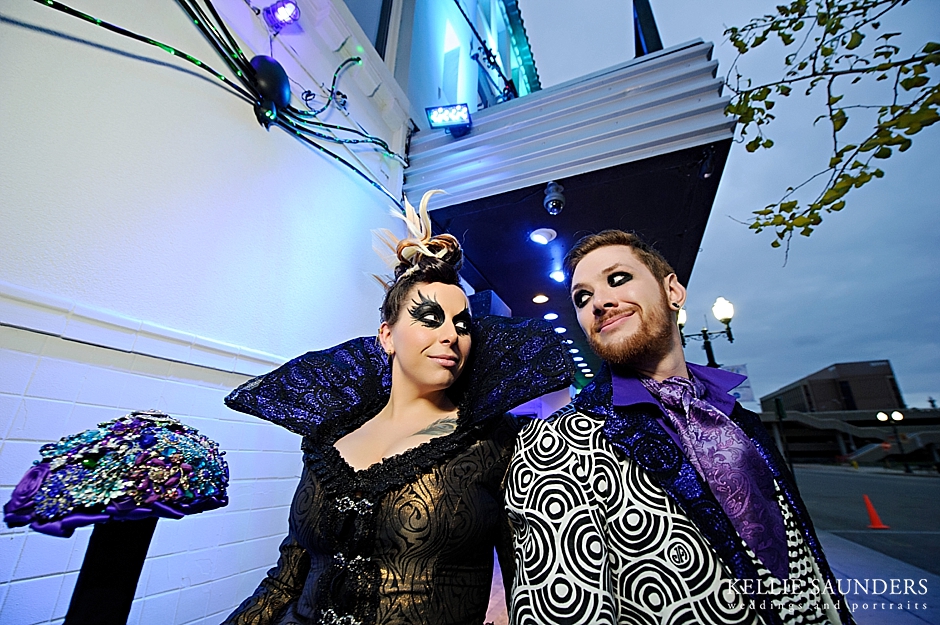 Crofoot Ballroom, Masquerade Ball Wedding Reception, Detroit Circus