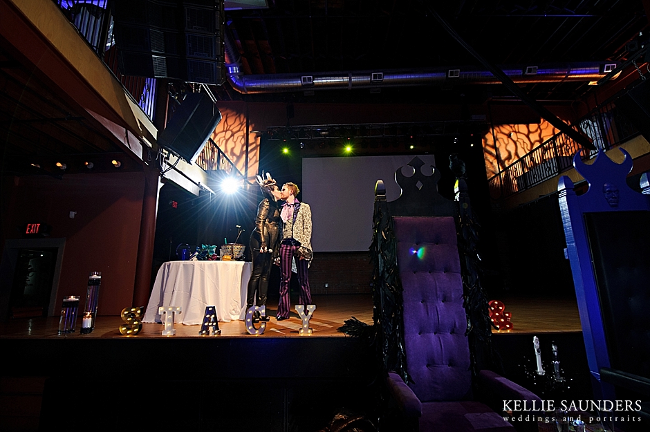Crofoot Ballroom, Masquerade Ball Wedding Reception