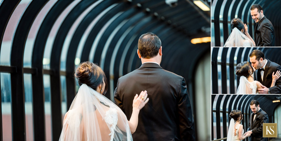 Jewish wedding first look
