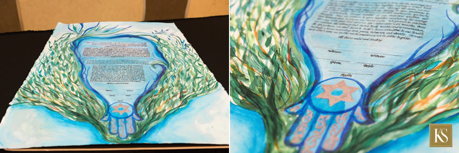 watercolor ketubah