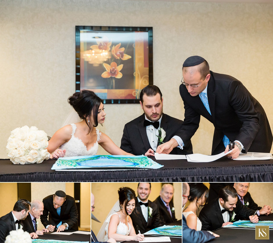 Ketubah signing