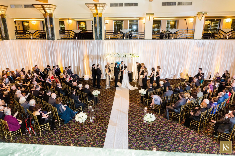 Atheneum Wedding Ceremony in Detroit