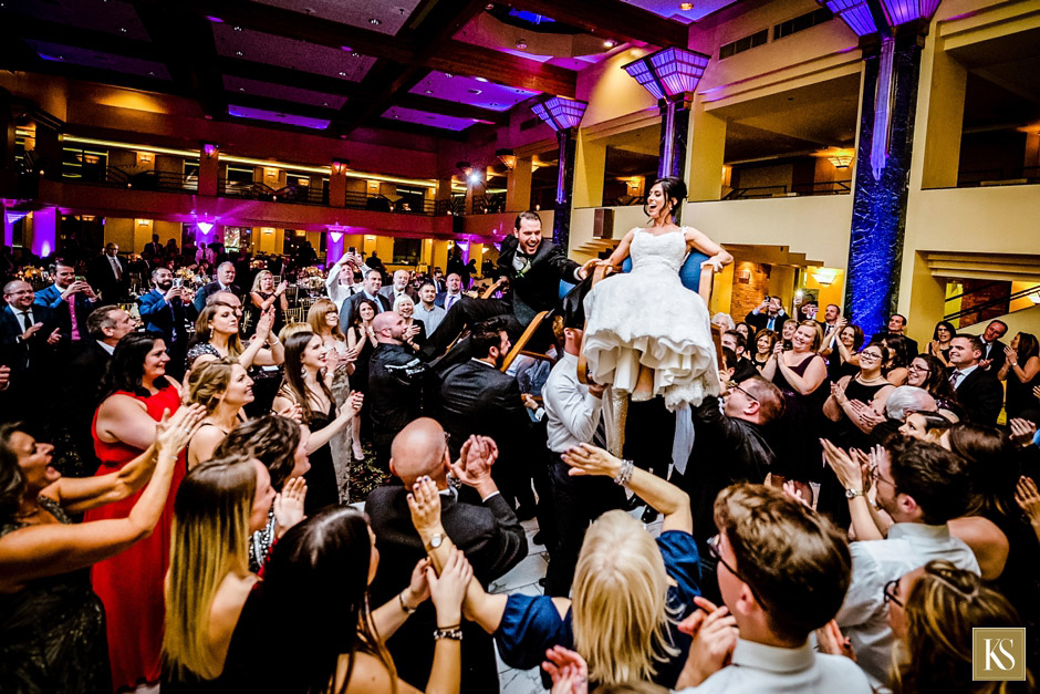 The Horah at Atheneum Wedding Reception in Detroit 
