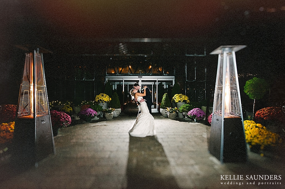 Planterra Wedding Night Shot