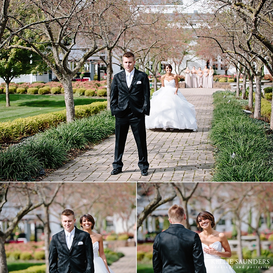 Wellers First Look Pictures, wedding first look