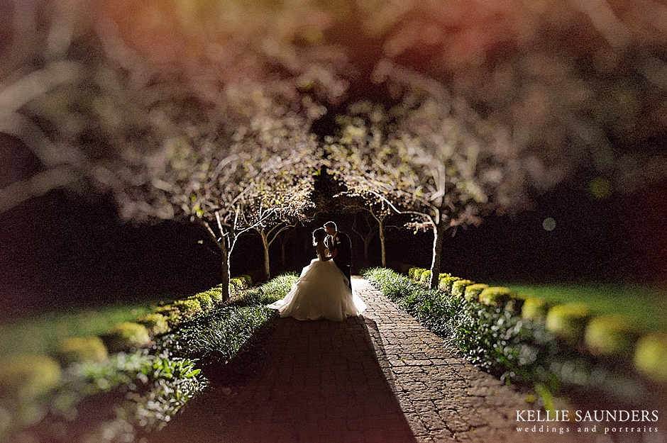 Wellers carriage house wedding pictures, Night Shot at Wellers